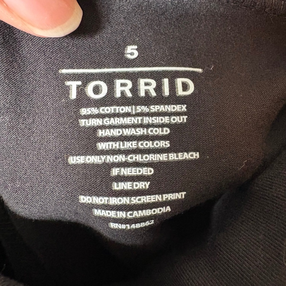 NWT Torrid Women Rose Gold Confetti Disperse Leggings Plus Sz 5X Pilates Sports - Picture 7 of 7